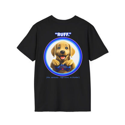 Yellow Lab Ruff (Blue)