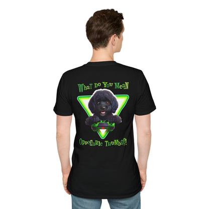 Black Poodle What? (Green)