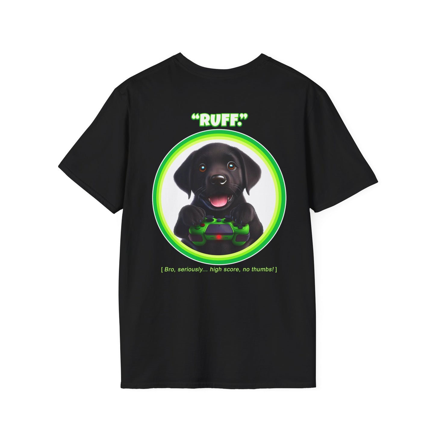 Black Lab Ruff (Green)