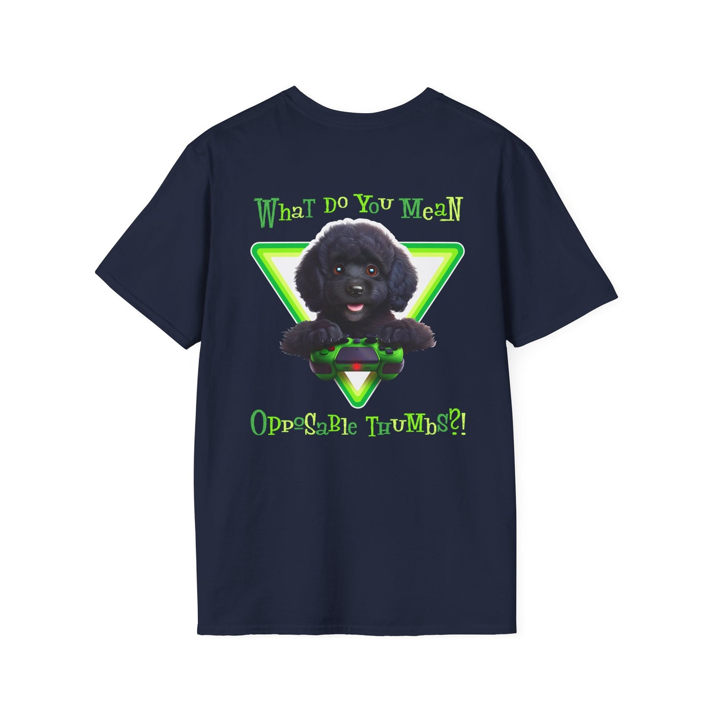 Black Poodle What? (Green)