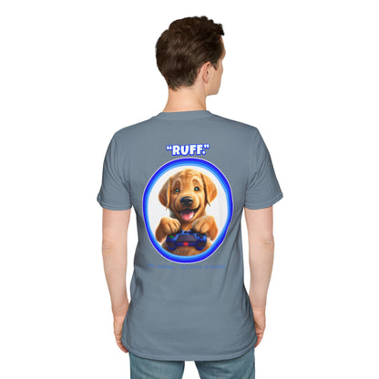 Golden Retriever Ruff (Blue)