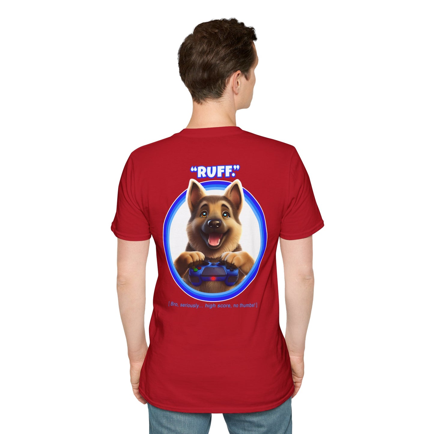 German Shepherd Ruff (Blue)