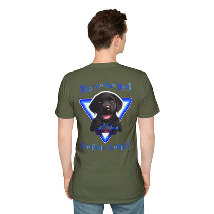 Black Lab What? (Blue)