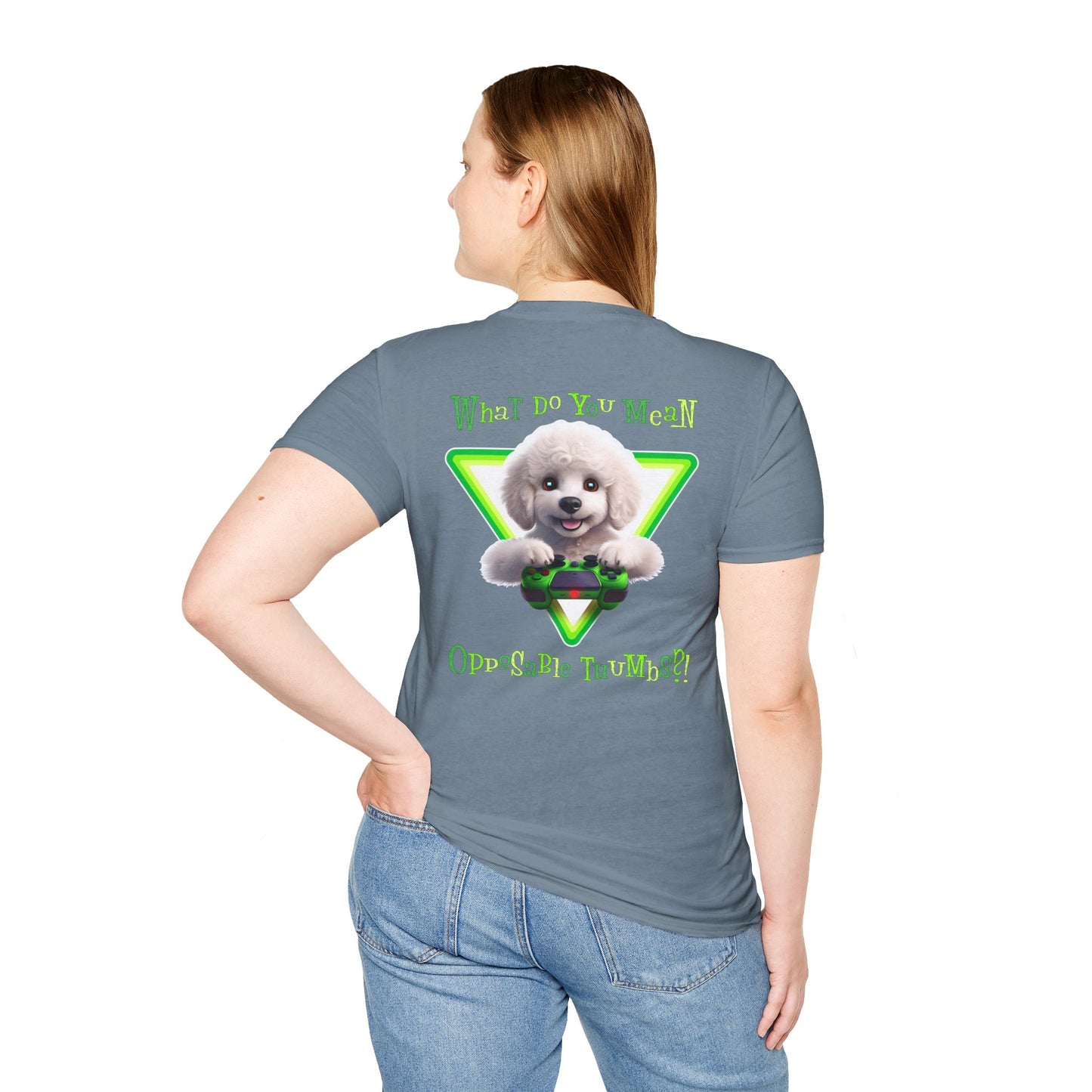 White Poodle What? (Green)