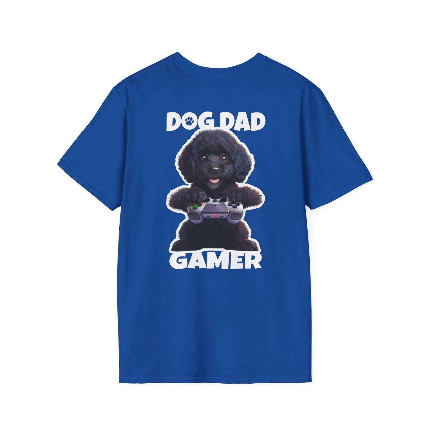 Black Poodle Has Dad