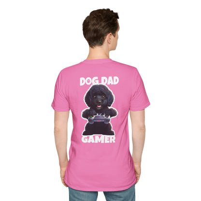 Black Poodle Has Dad