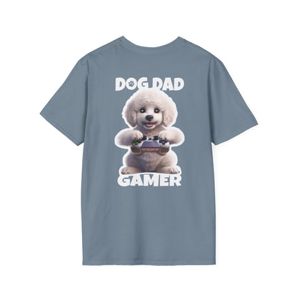 White Poodle Has Dad