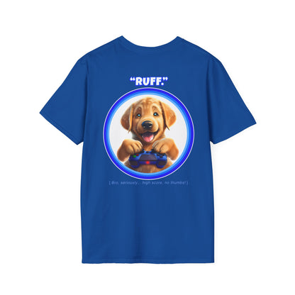 Golden Retriever Ruff (Blue)