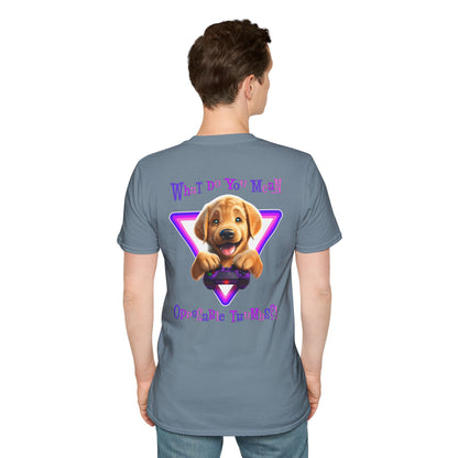 Golden Retriever What? (Purple)