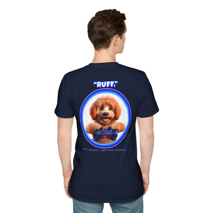 Red Poodle Ruff (Blue)