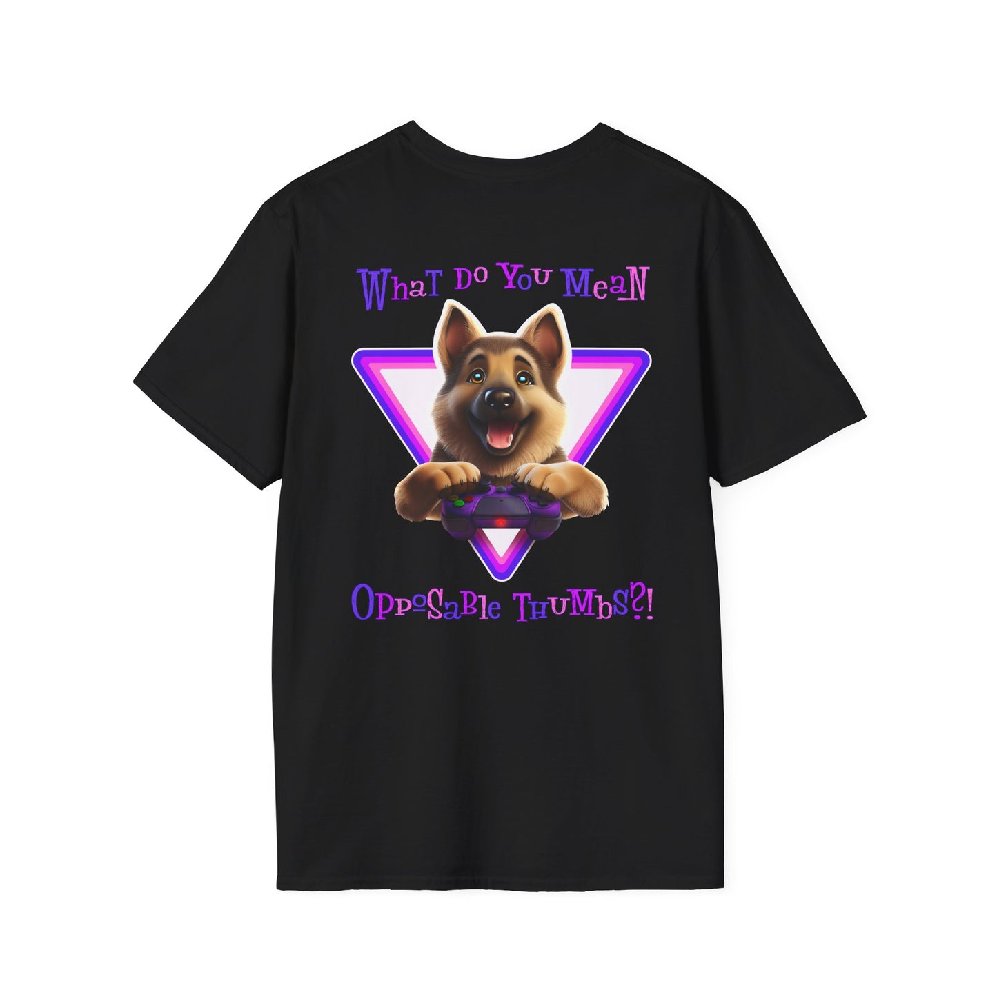 German Shepherd What? (Purple)