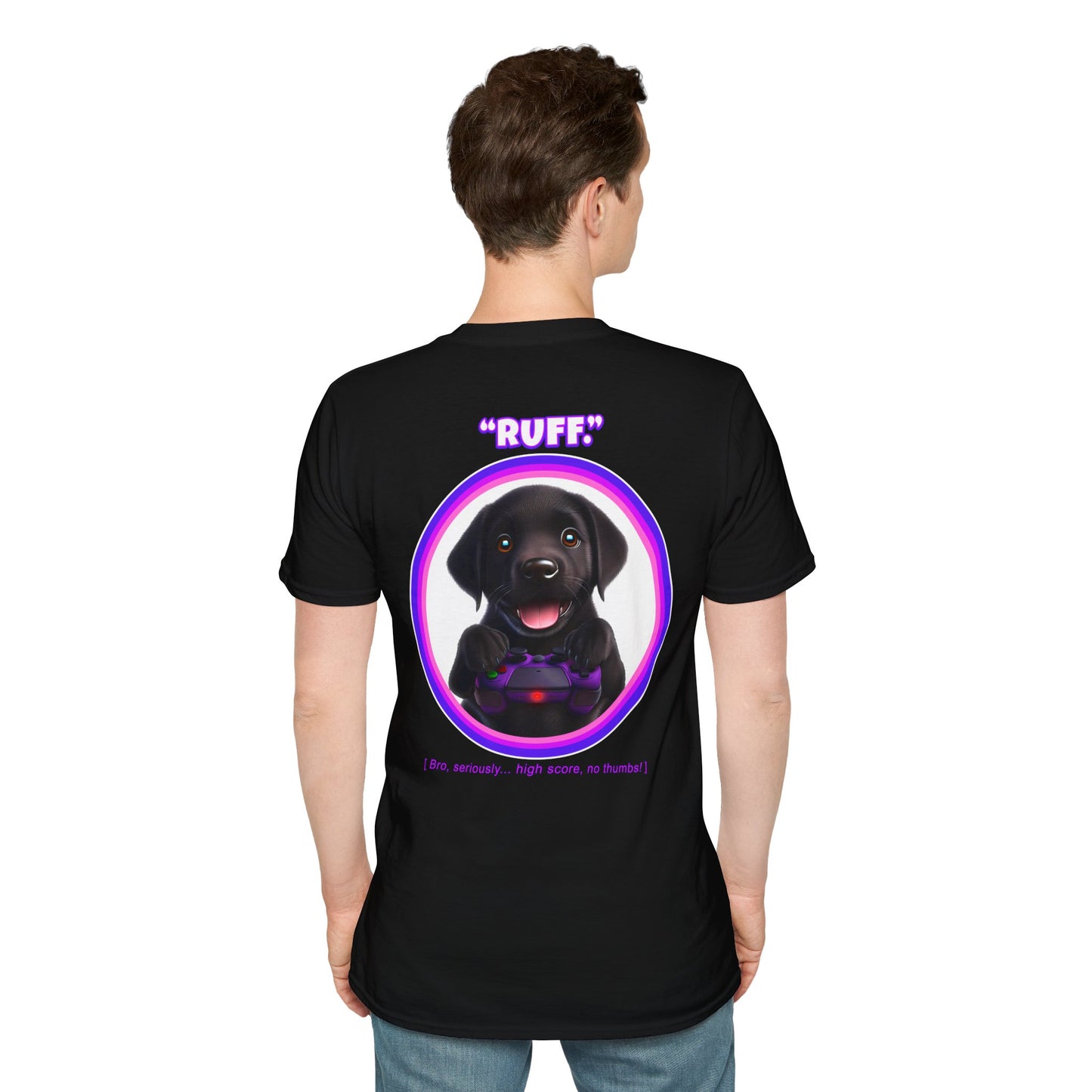 Black Lab Ruff (Purple)