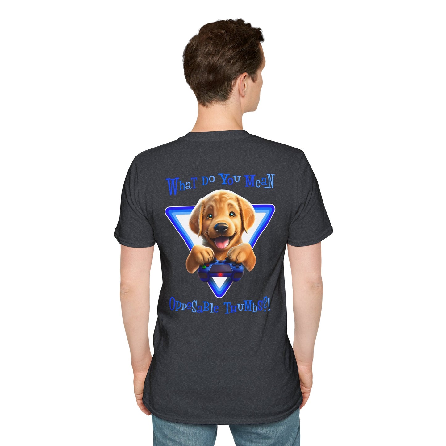 Golden Retriever What? (Blue)