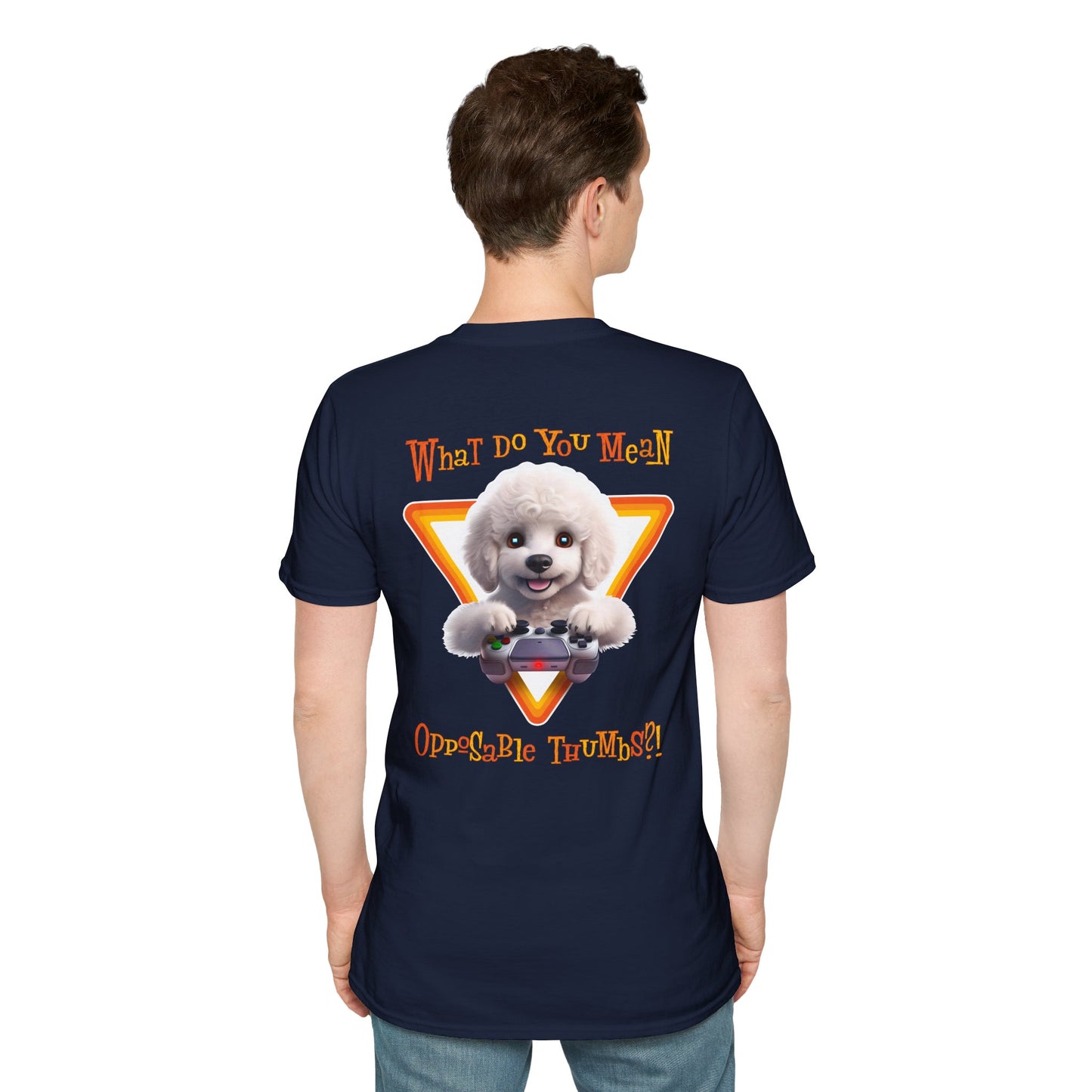 White Poodle What? (Orange)