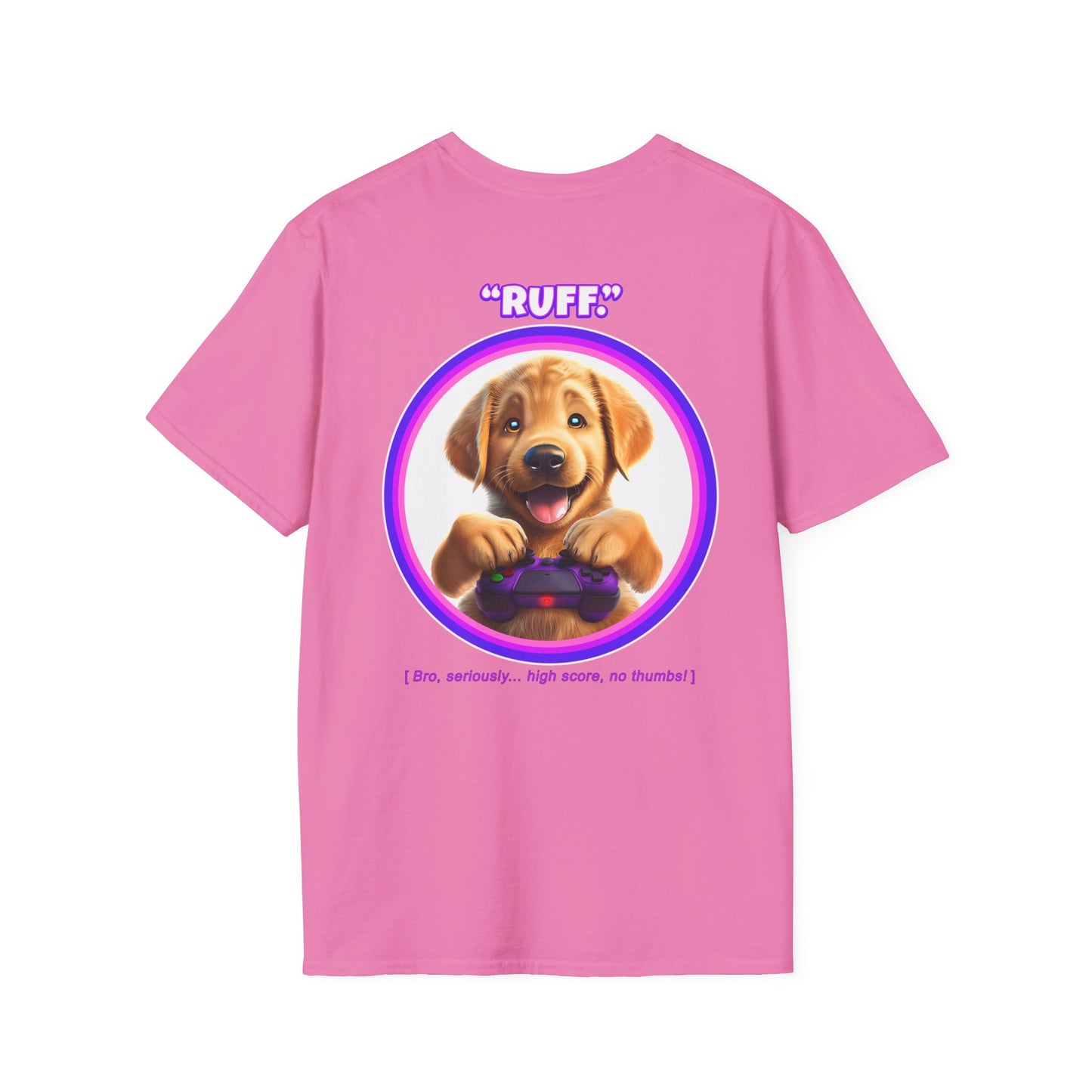 Golden Retriever Ruff (Purple)