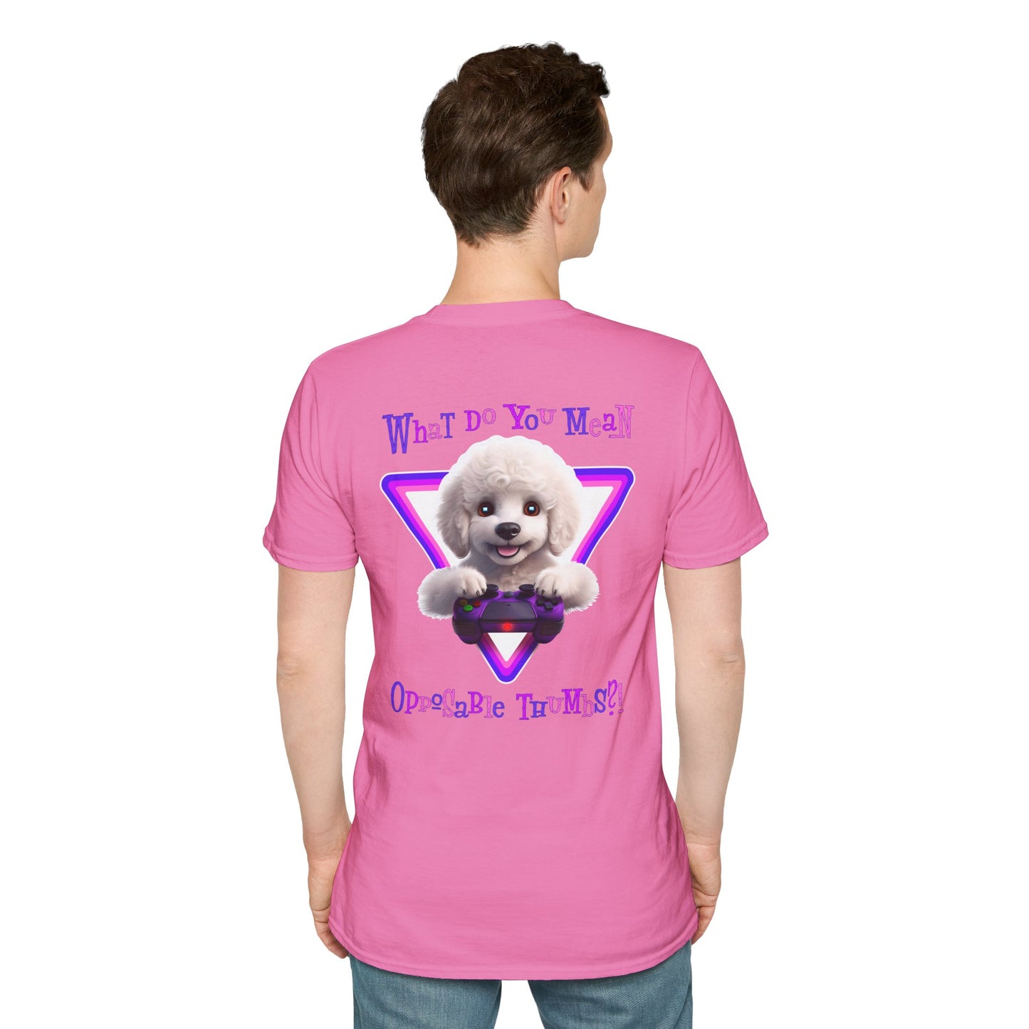 White Poodle What? (Purple)