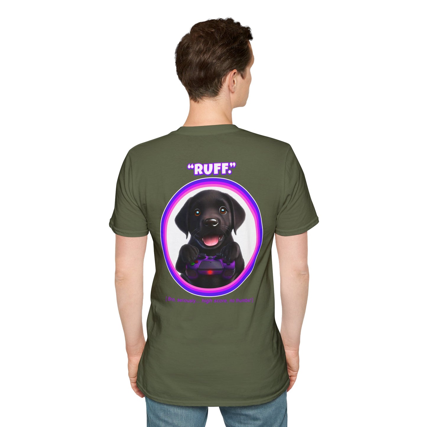 Black Lab Ruff (Purple)