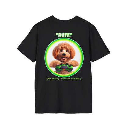 Red Poodle Ruff (Green)