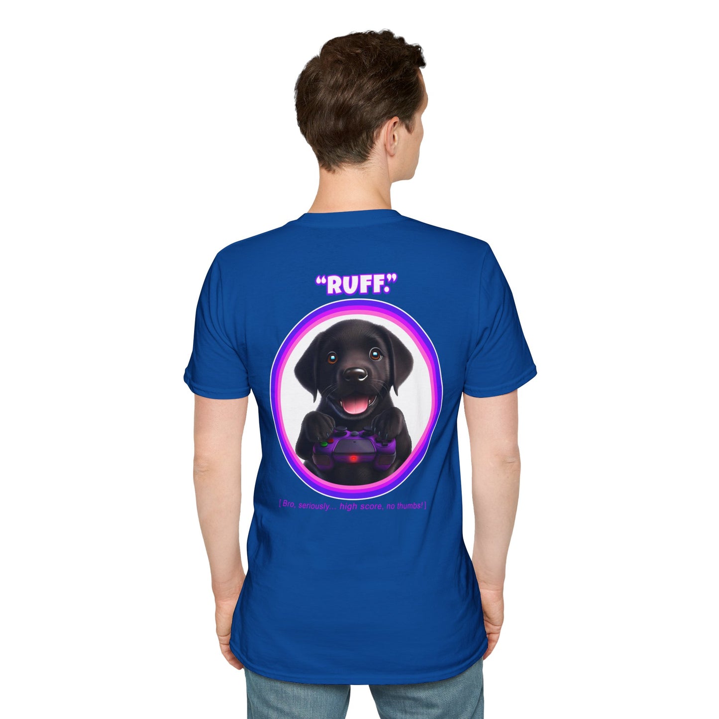 Black Lab Ruff (Purple)