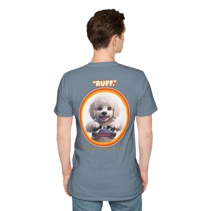 White Poodle Ruff (Orange)