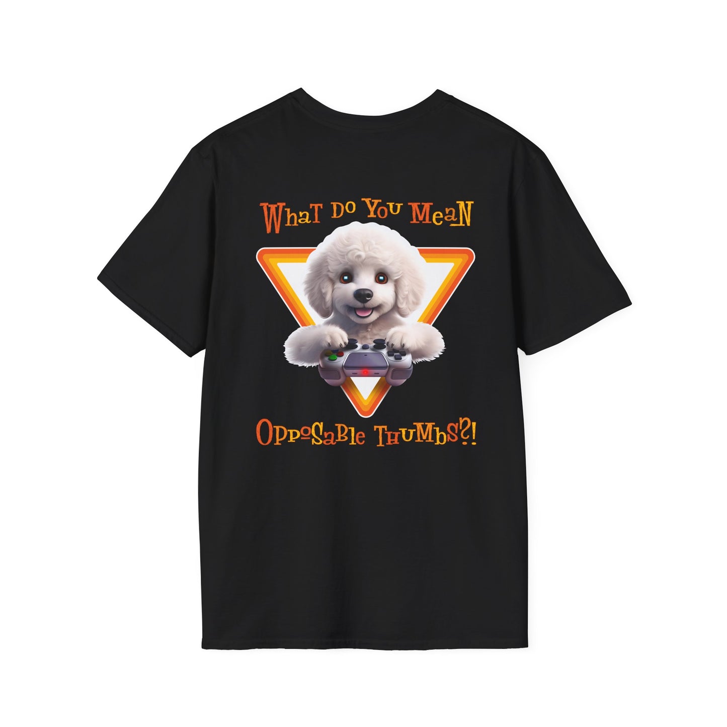 White Poodle What? (Orange)