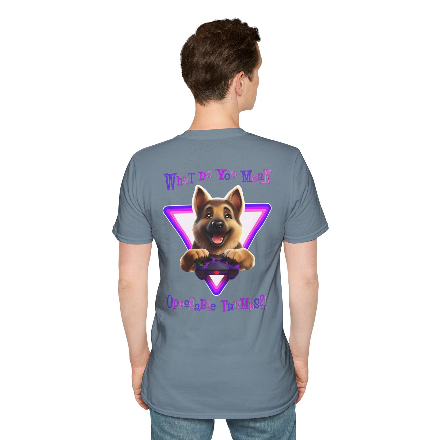 German Shepherd What? (Purple)