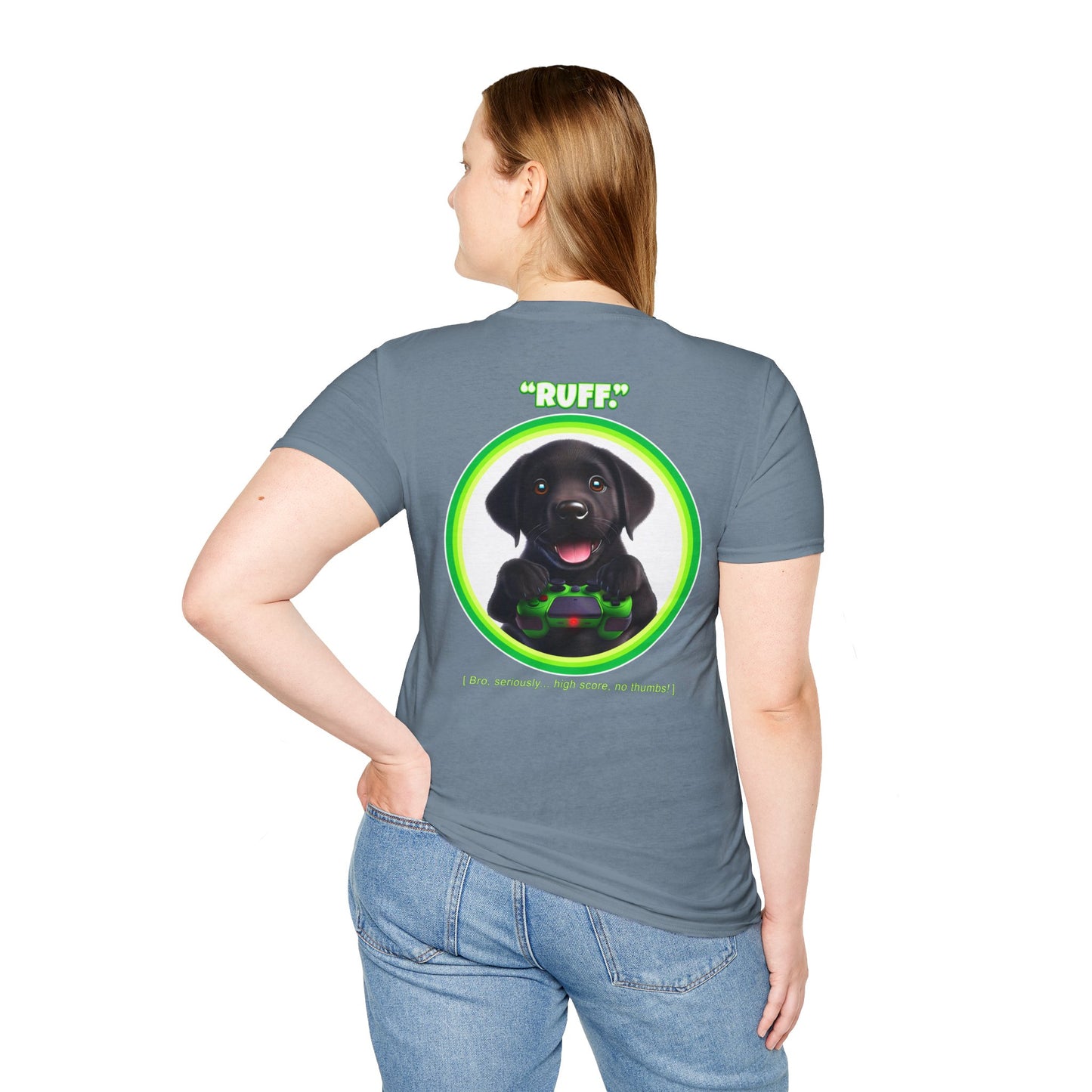 Black Lab Ruff (Green)