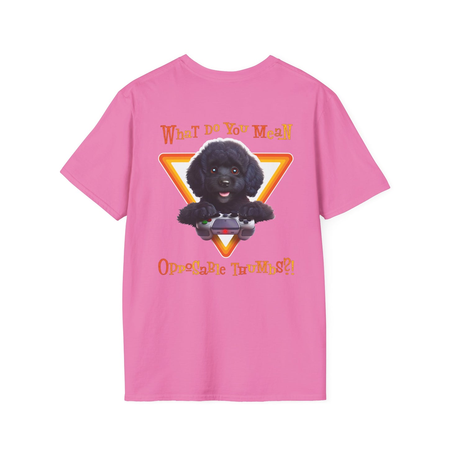 Black Poodle What? (Orange)