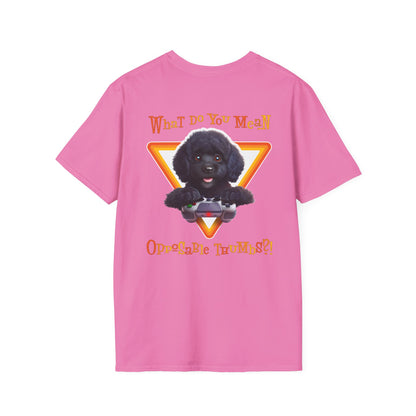 Black Poodle What? (Orange)