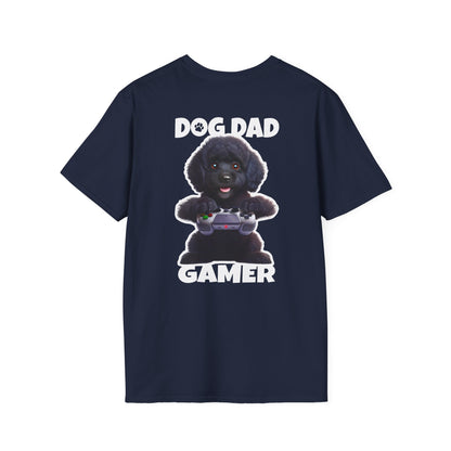 Black Poodle Has Dad