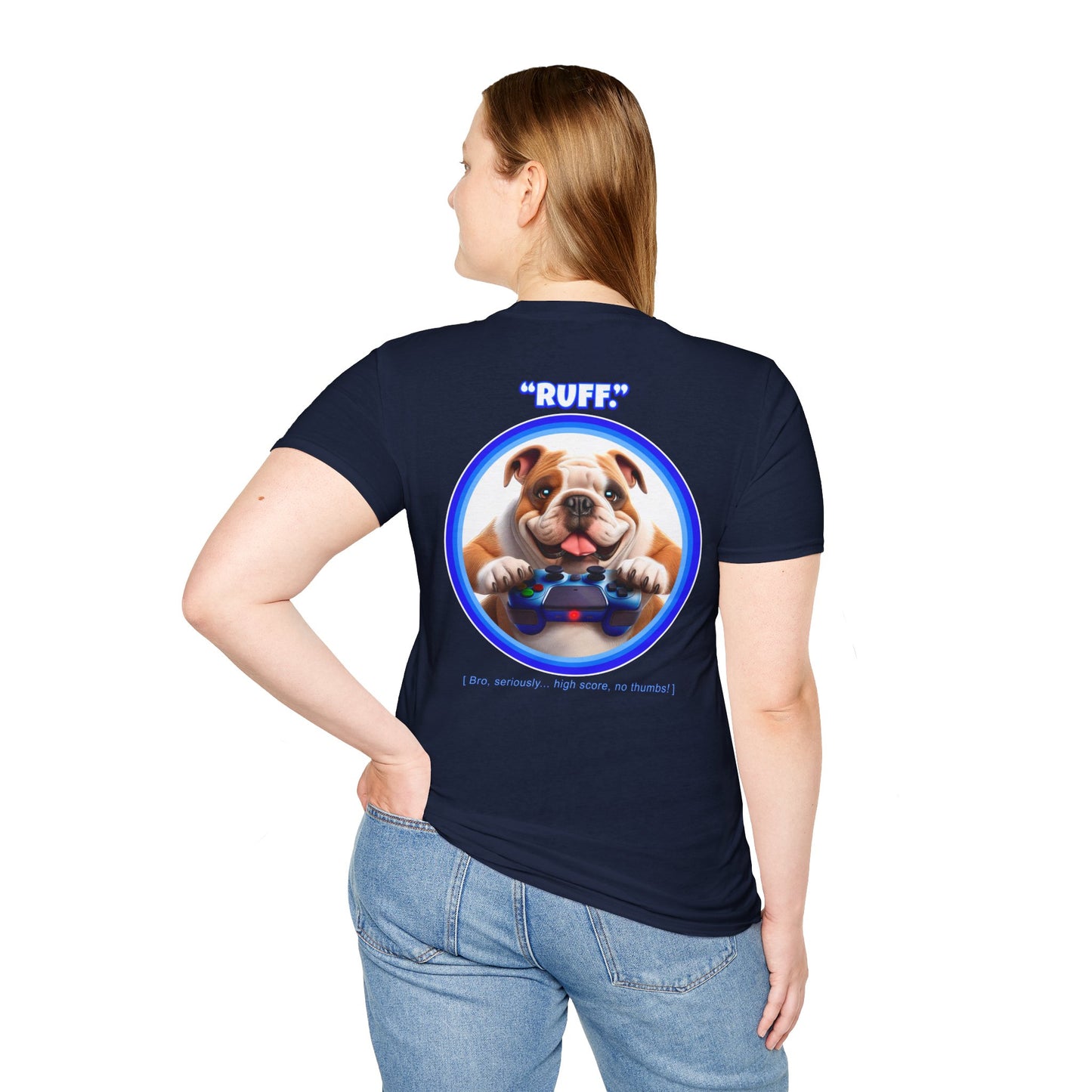 Bulldog Ruff (Blue)