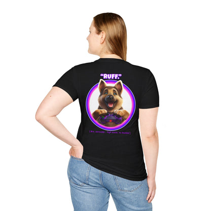 German Shepherd Ruff (Purple)