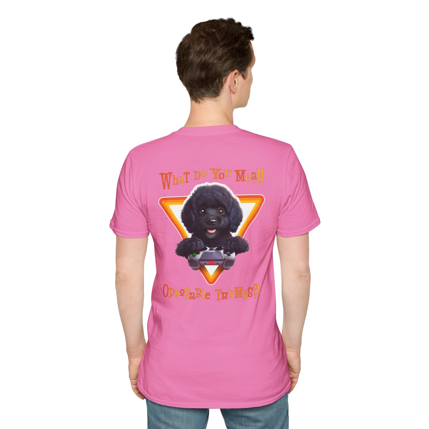 Black Poodle What? (Orange)