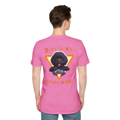 Black Poodle What? (Orange)