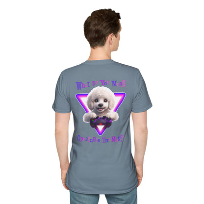 White Poodle What? (Purple)