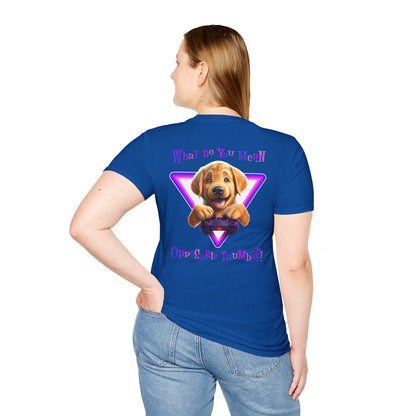 Golden Retriever What? (Purple)