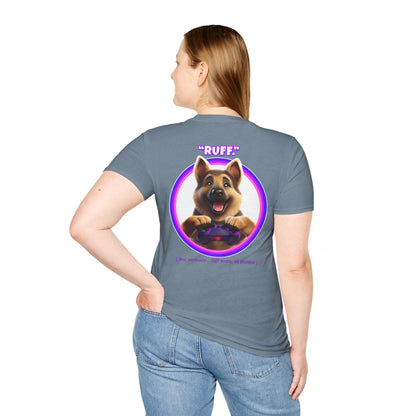 German Shepherd Ruff (Purple)