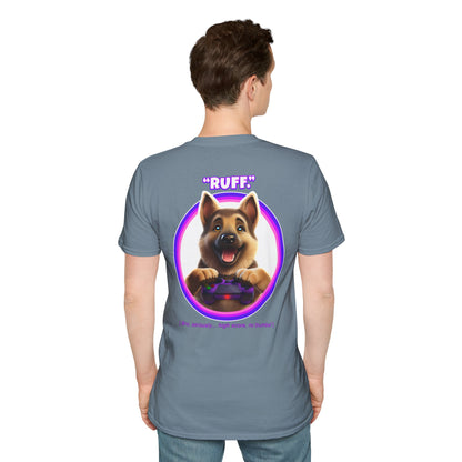 German Shepherd Ruff (Purple)