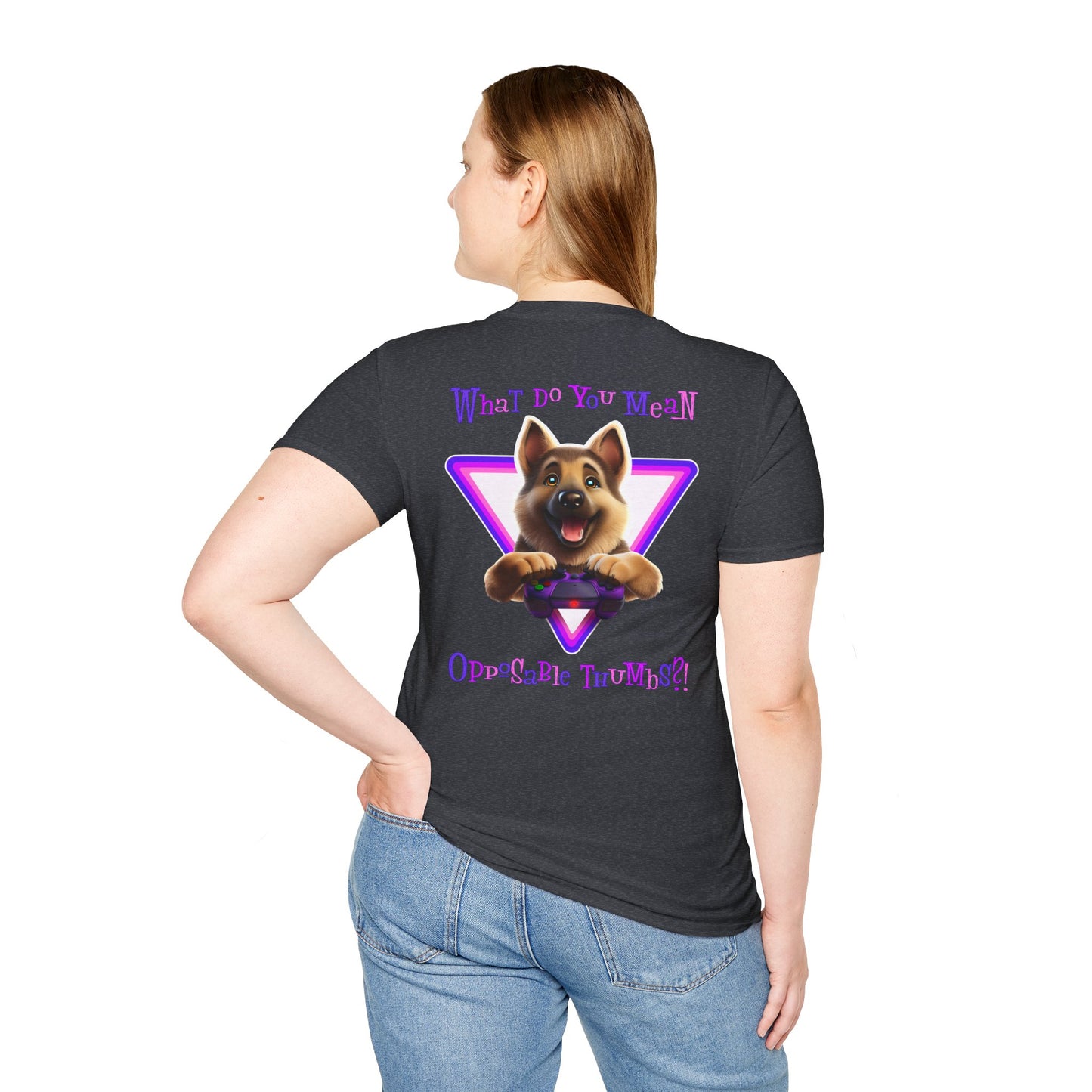 German Shepherd What? (Purple)