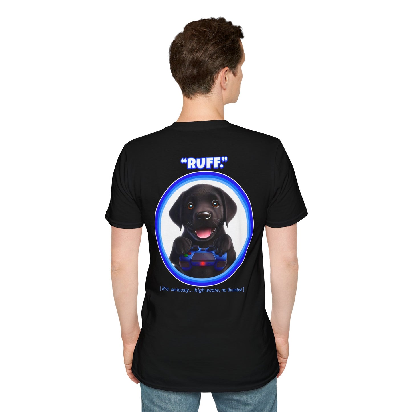 Black Lab Ruff (Blue)