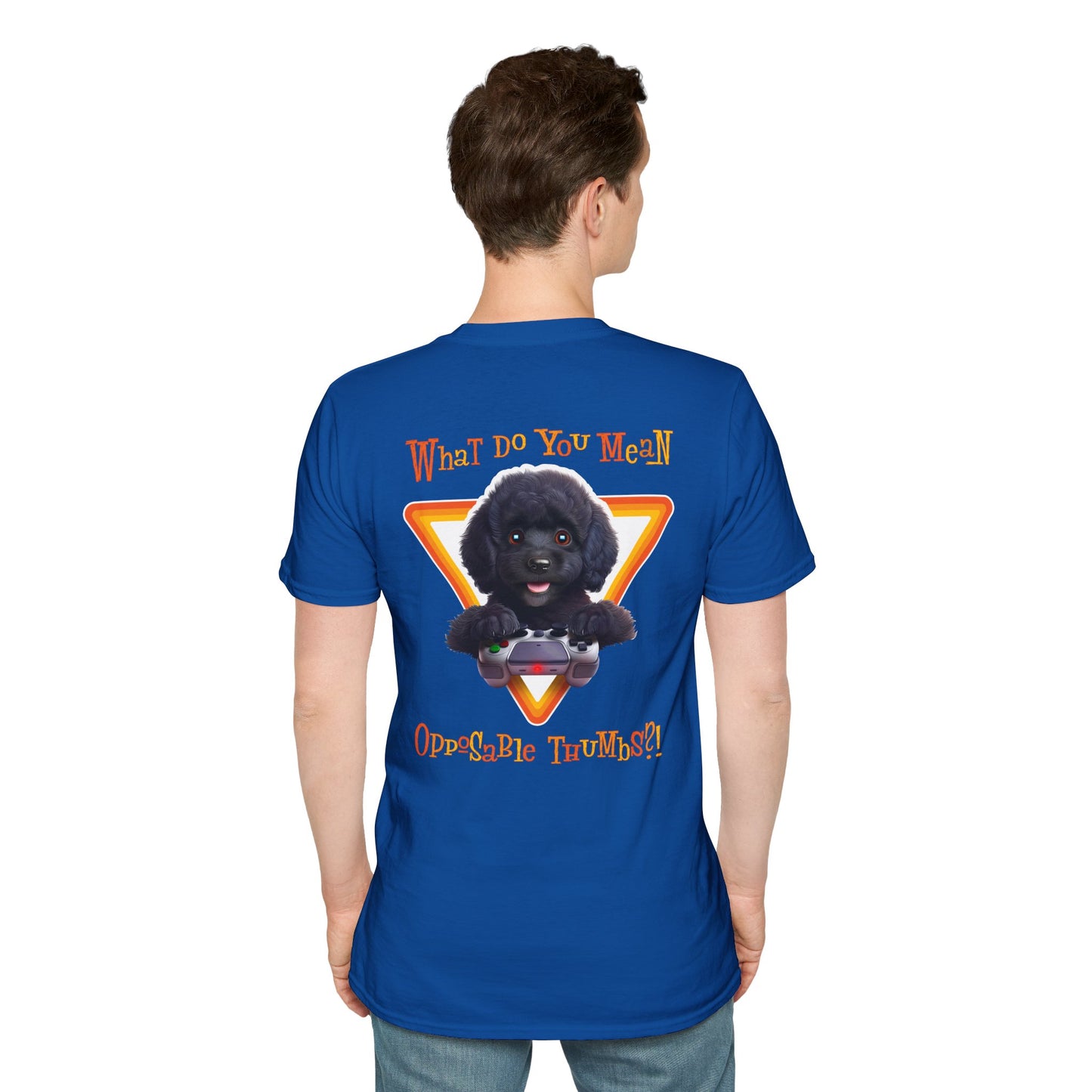 Black Poodle What? (Orange)