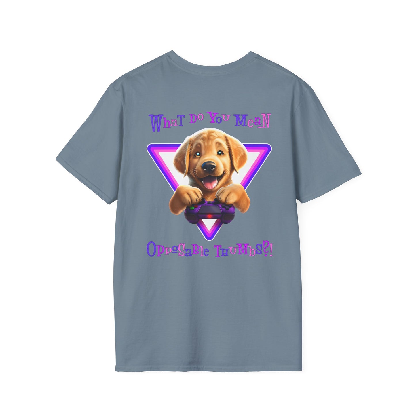 Golden Retriever What? (Purple)