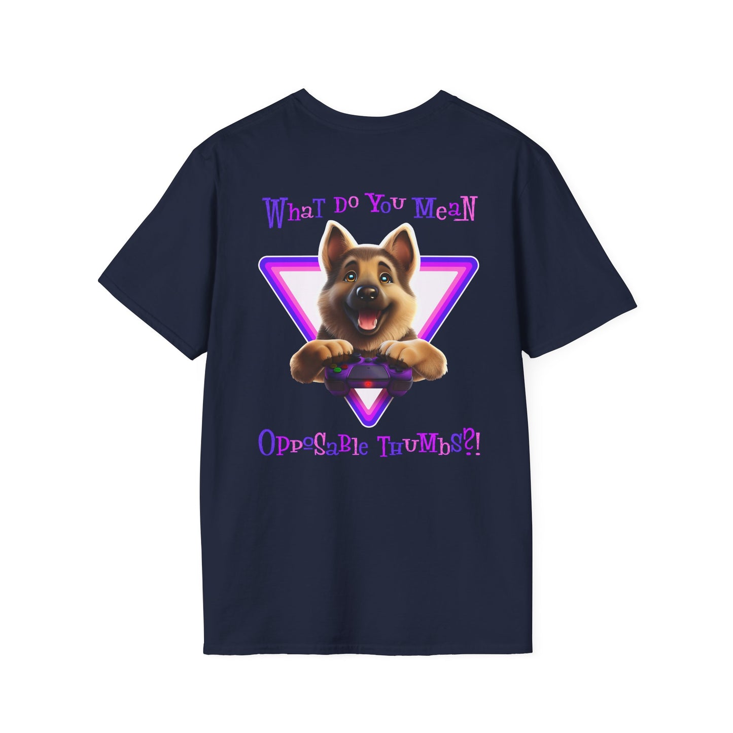 German Shepherd What? (Purple)