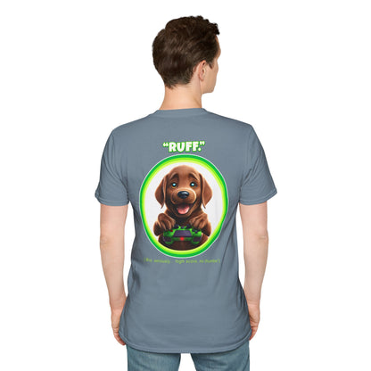 Chocolate Lab Ruff (Green)