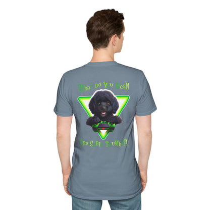 Black Poodle What? (Green)