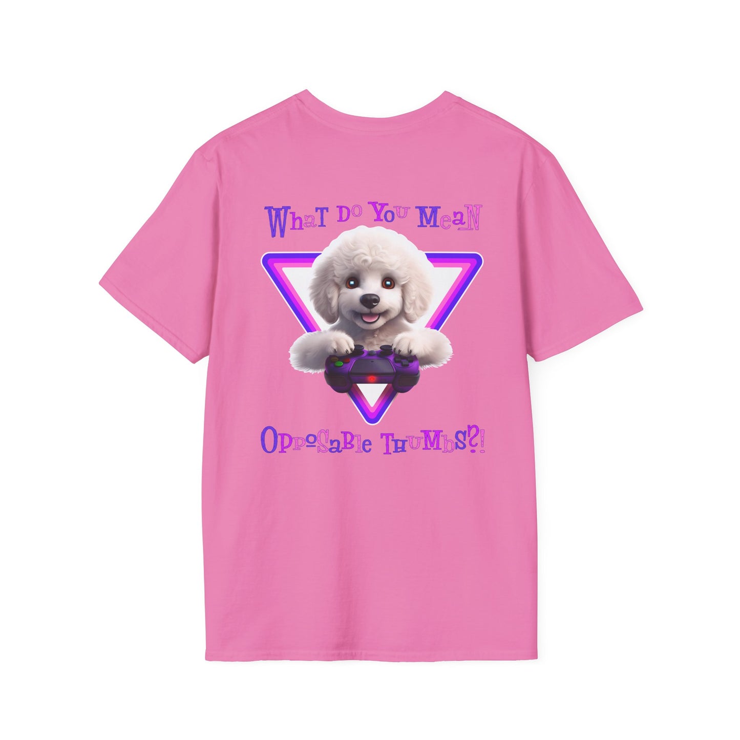 White Poodle What? (Purple)