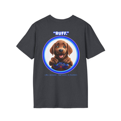 Chocolate Lab Ruff (Blue)