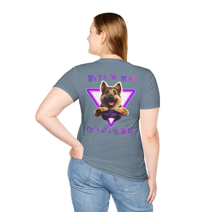 German Shepherd What? (Purple)