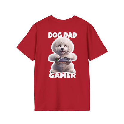 White Poodle Has Dad