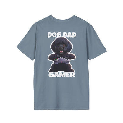 Black Poodle Has Dad